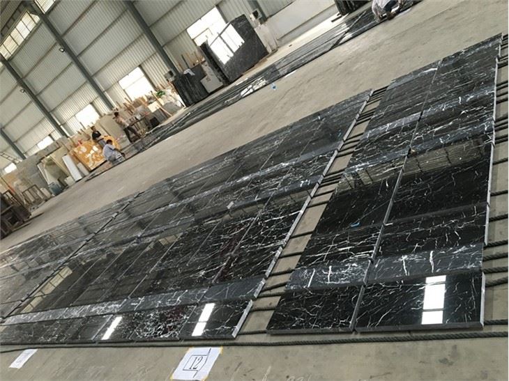 Black Marquina marble tile (3)