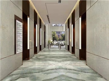 Svijetlo zeleni mramorni kamen