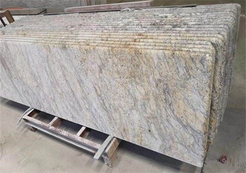 golden yellow granite countertops